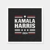 Kamala Harris for the People 2024 President スタンダードカクテルナプキン (正面)