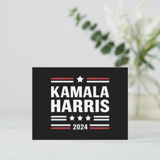 Kamala Harris for the People 2024 President ポストカード (スタンド正面)