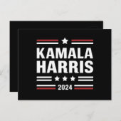 Kamala Harris for the People 2024 President ポストカード (正面/裏面)
