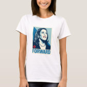 Kamala Harris "Forward" Tシャツ (正面)