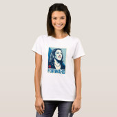 Kamala Harris "Forward" Tシャツ (正面フル)