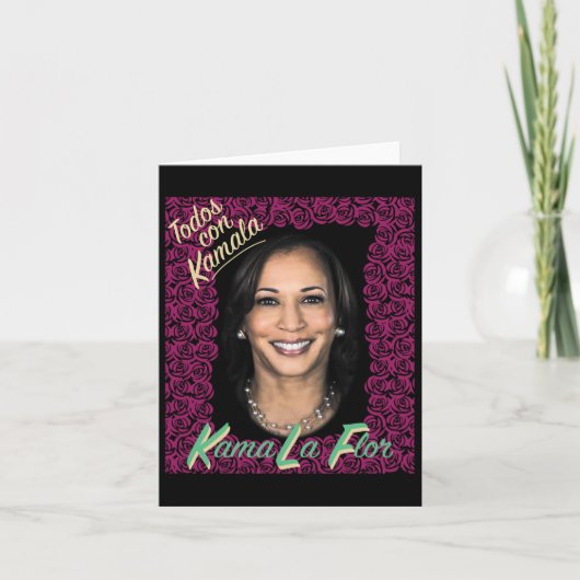 Kamala Harris Harris 2024 Kamala Harris For Pr カード (正面)