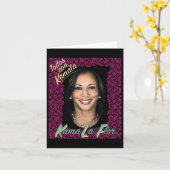 Kamala Harris Harris 2024 Kamala Harris For Pr カード (黄色い花)