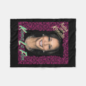 Kamala Harris Harris 2024 Kamala Harris For Pr フリースブランケット (正面(横))