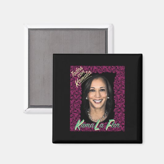 Kamala Harris Harris 2024 Kamala Harris For Pr マグネット (正面/裏面)