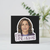 Kamala Harris I Am's話, Historic Disverts引用文 サンキューカード (スタンド正面)