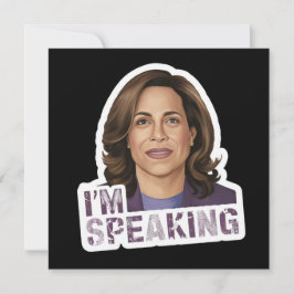 Kamala Harris I Am's話, Historic Disverts引用文 サンキューカード