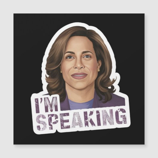 Kamala Harris I Am's話, Historic Disverts引用文 マグネット招待状 (正面)