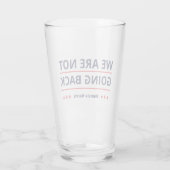 Kamala Harris - IIに戻らない タンブラーグラス (裏面)