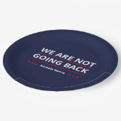 Kamala Harris - IIに戻らない ペーパープレート (アングル)