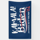 Kamala Harris, Kamala 2024 for women, アンチ – トランプ 横断幕 (縦)