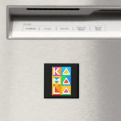 Kamala Harris Kilted Support For Harris 2024 Vote マグネット (インサイチュ (食洗機))