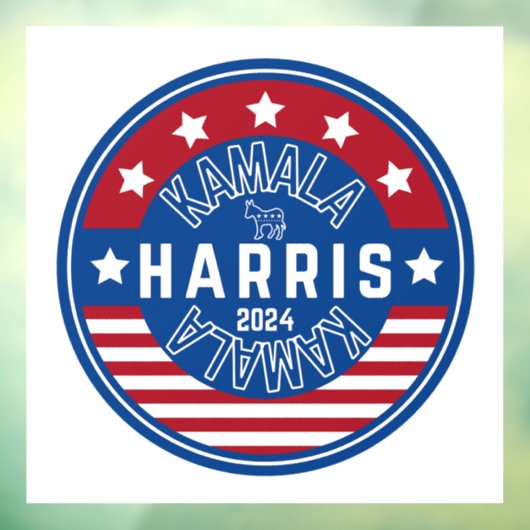 Kamala Harris Madam社長2024 ウィンドウサイン (シート3)