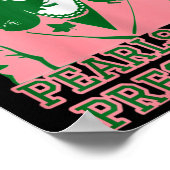 Kamala Harris Pink &amp；グリーン大統領の走Fo ポスター (角)