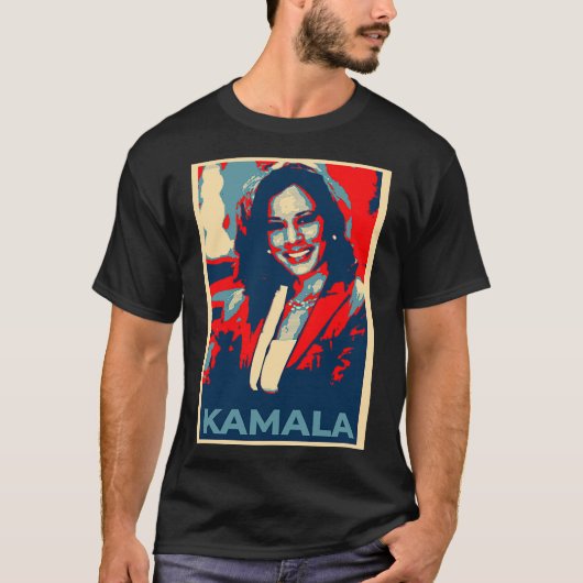 Kamala Harris president of America democrat 2024 Tシャツ (正面)