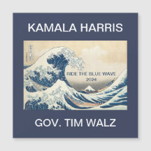 KAMALA HARRIS RIDE THE BLUE WAVE 2024
