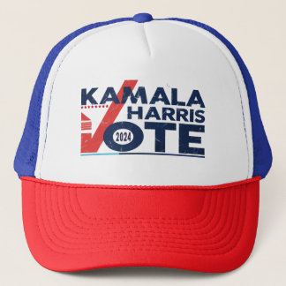 Kamala Harris T-Shirtの投票 キャップ