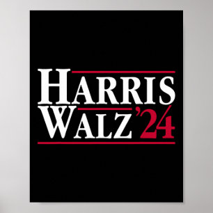 Kamala Harris Tim Walz社長ブラット・キャット・ラディー ポスター