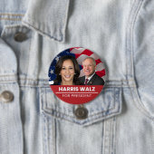 Kamala Harris Tim Walz社長2024年 缶バッジ (インサイチュ)