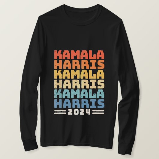 Kamala Harris Tim Walz 2024 Peace LGBT Harris Walz Tシャツ (デザイン正面)