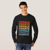 Kamala Harris Tim Walz 2024 Peace LGBT Harris Walz Tシャツ (正面フル)