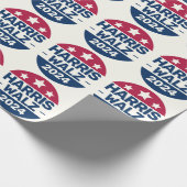 Kamala Harris Tim Walz campaign 2024大統領選挙 ラッピングペーパー (角)