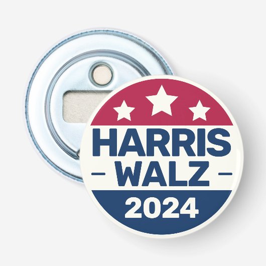 Kamala Harris Tim Walz campaign 2024大統領選挙 栓抜き (正面)
