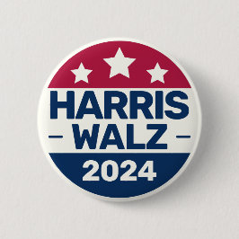 Kamala Harris Tim Walz campaign 2024大統領選挙 缶バッジ