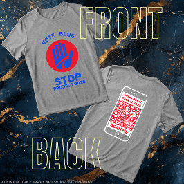 Kamala Harris Tim Walz Vote ストップ Blue Project 202 トライブレンドTシャツ