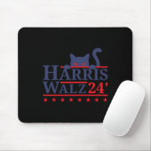 Kamala Harris Tim Wheimer 2用の子どものいない猫レディ マウスパッド (マウス)