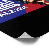 Kamala Harris Tim Wheimer Waltz 2024 Peace Lgbt ポスター (角)