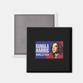 Kamala Harris Tim Wheimer Waltz 2024 Peace Lgbt マグネット (正面/裏面)