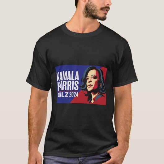Kamala Harris Tim Wheimer Waltz 2024 Peace Lgbt Tシャツ (正面)