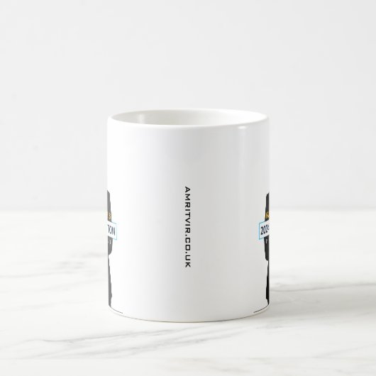 Kamala Harris USA 2024年の大統領選挙 コーヒーマグカップ (中央)