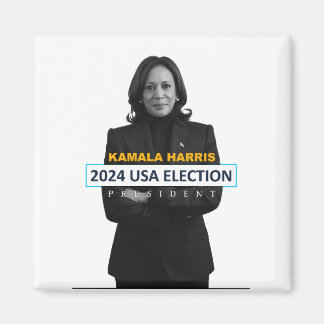 Kamala Harris USA 2024年の大統領選挙 マグネット