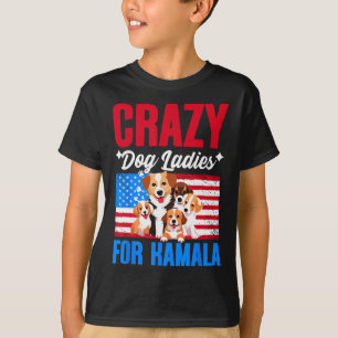 Kamala Harris Usa President Dog Ownのドッグレディース Tシャツ