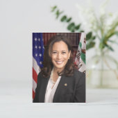 Kamala Harris Vote Democlat氏2020年キャンペーンVP ポストカード (スタンド正面)