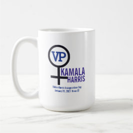 Kamala Harris VPファースト・ウーマン・バイスプレジデント コーヒーマグカップ