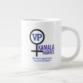 Kamala Harris VPファースト・ウーマン・バイスプレジデント ジャンボコーヒーマグカップ (右)