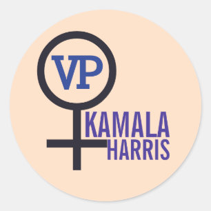 Kamala Harris VPファースト・ウーマン・バイスプレジデント ラウンドシール