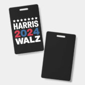 Kamala Harris Walz副社長へ バッジ (正面＆裏面)