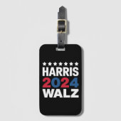 Kamala Harris Walz副社長へ ラゲッジタグ (正面縦)