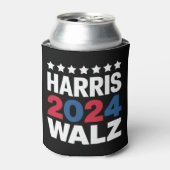 Kamala Harris Walz副社長へ 缶クーラー (缶正面)