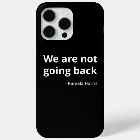 Kamala Harris - We Go Back III Case-Mate iPhoneケース (裏面)