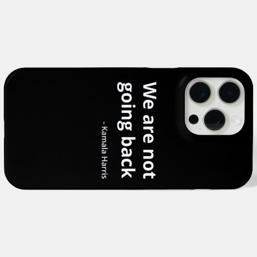 Kamala Harris - We Go Back III Case-Mate iPhoneケース (裏面 (横))