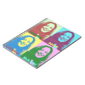 Kamala Harris: We't Going ポップ・アートの Back Art ノートブック (左側)