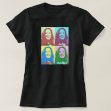 Kamala Harris: We't Going ポップ・アートの Back Art