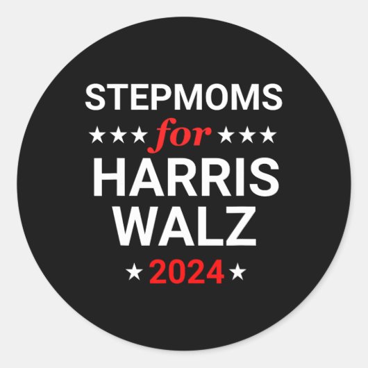 Kamala Harris WheimerのStemoms ラウンドシール (正面)