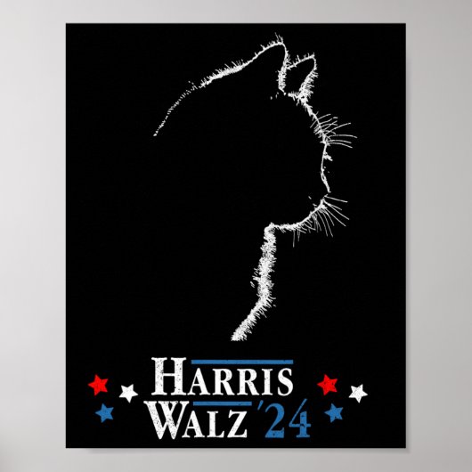 Kamala Harris Wheimer 2024 Harris Waltz Vp Prespie ポスター (正面)