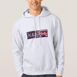 KAMALA HARRIS "YESできる"メンズフード付きスウェットシャツ パーカ